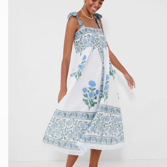 Exclusive Poppy Tie Shoulder Dress JULIET DUNN Tuckernuck